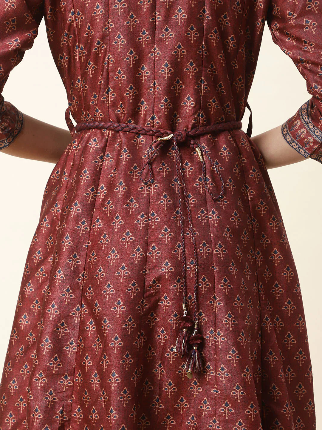 Printed Handloom Anarkali Kurta