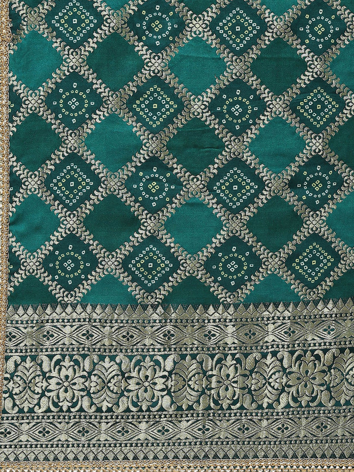 Banarasi Handloom Kurta With Pants &amp; Dupatta