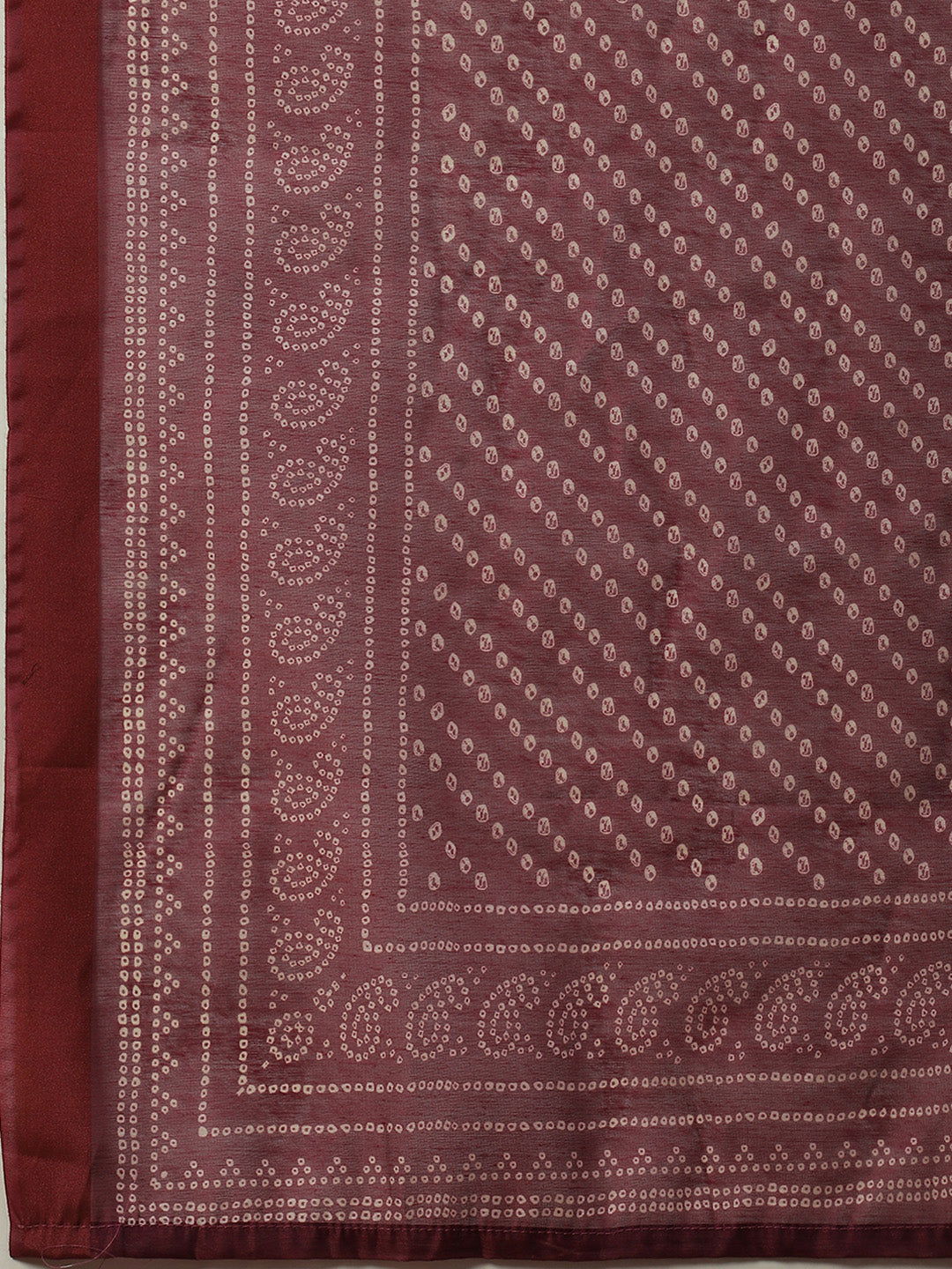 Printed Chanderi Kurta With Pants &amp; Dupatta
