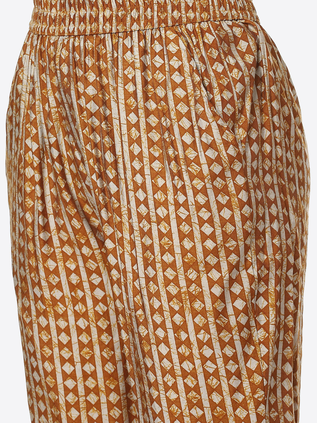 Printed Muslin Kurti With Pant