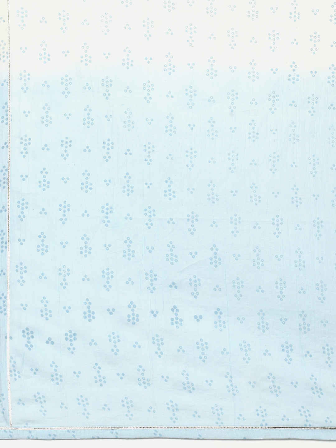 Bandhani Mirror Work Cotton Kurta With Pant &amp; Cotton Dupatta