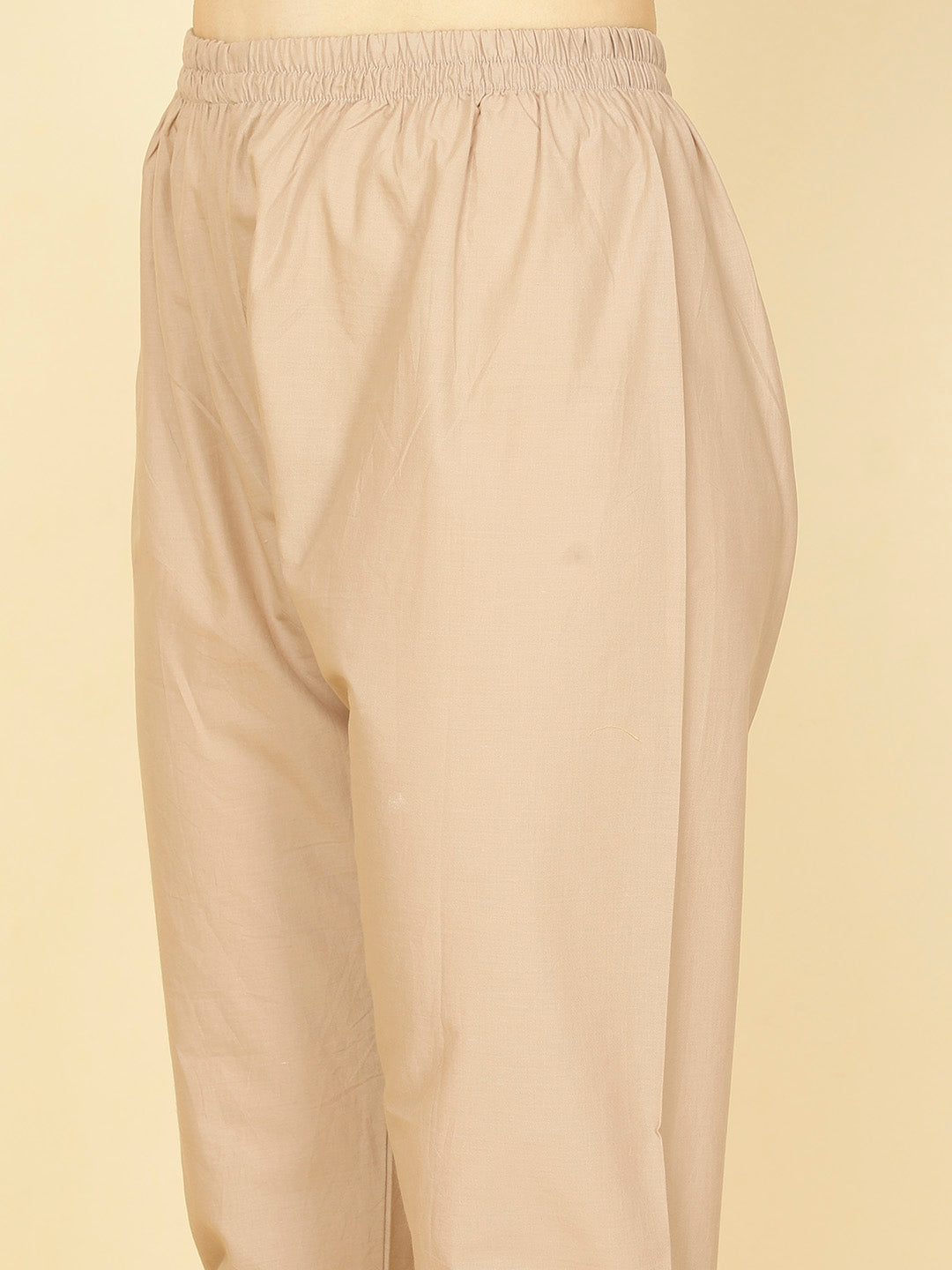 Floral Printed Chanderi Kurta With Pants &amp; Dupatta