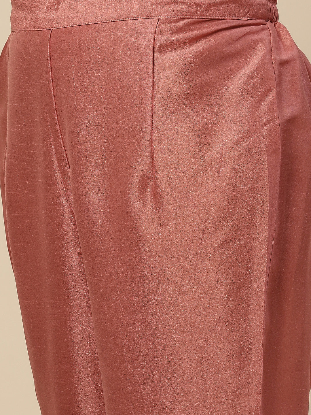 Sequin Embroidered Georgette Kurta With Pants