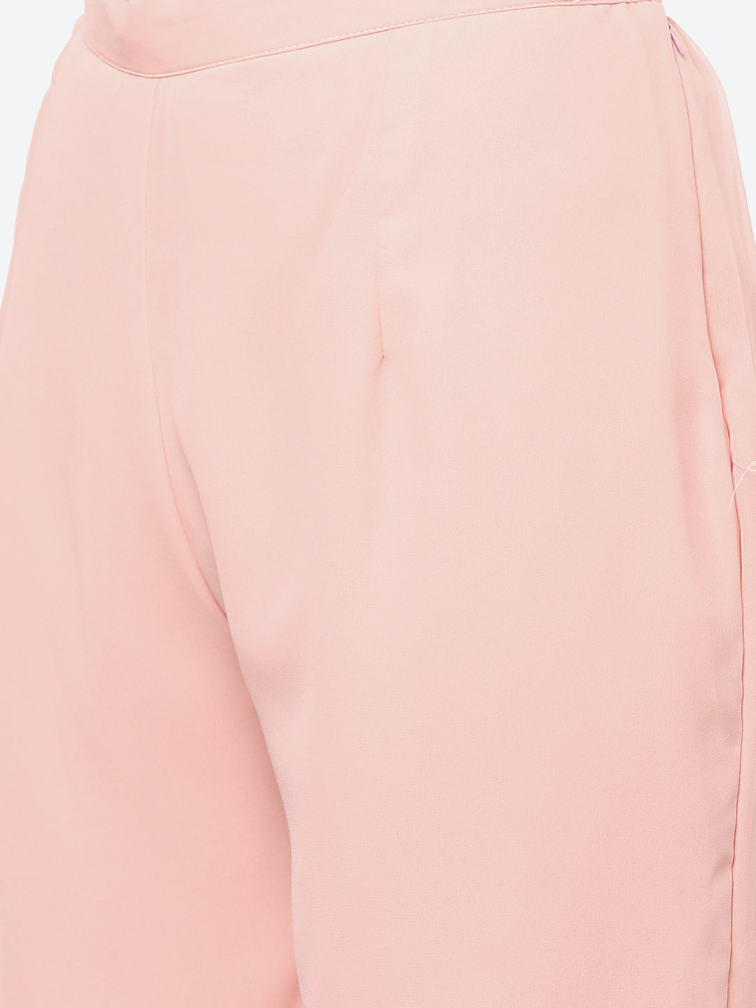 Resham Mirror Georgette Kurta With Palazzo