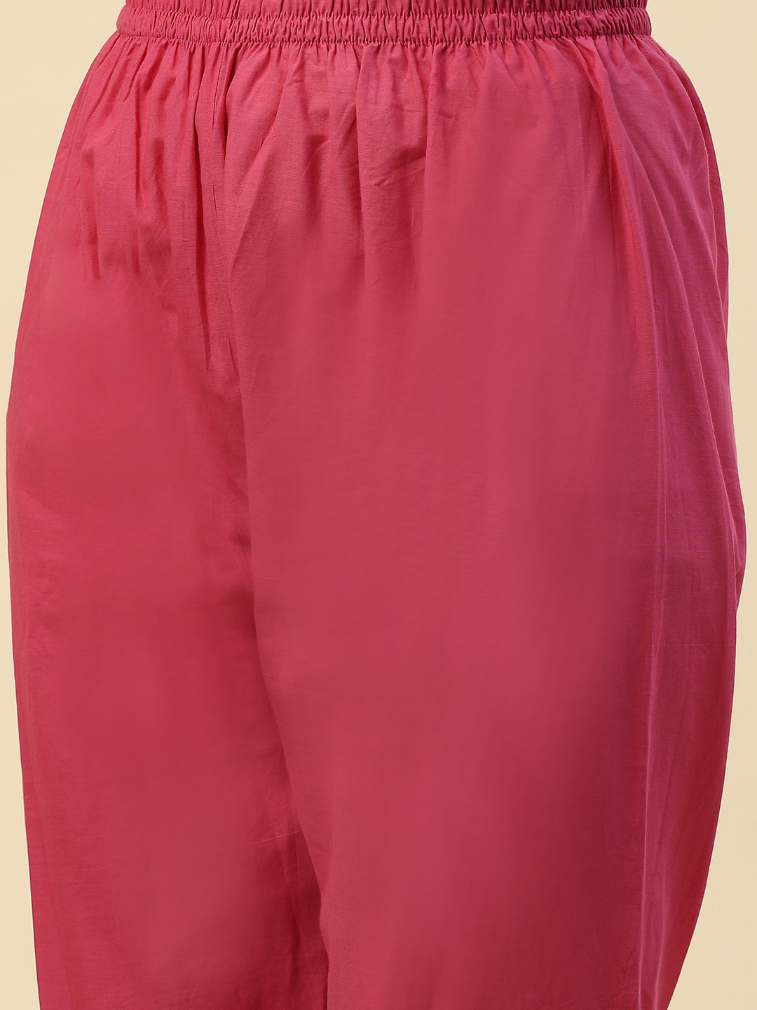 Gota Work Chanderi Kurta With Pants