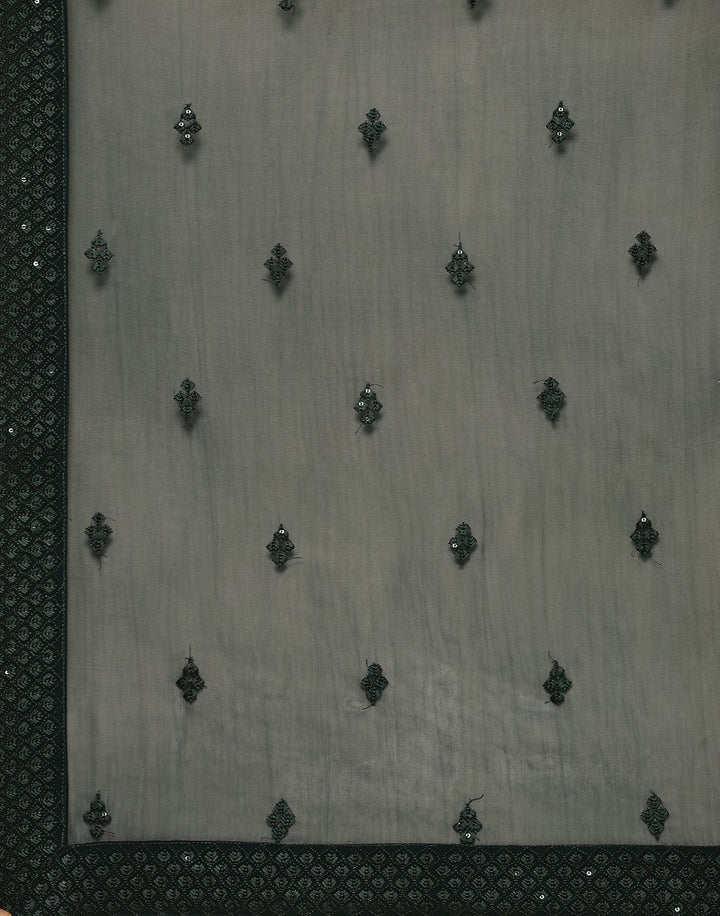 Embroidered Georgette Salwar Kameez Stitched Suit With Dupatta