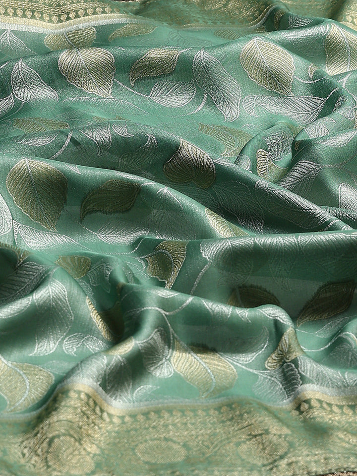 Embroidered Banarasi Saree