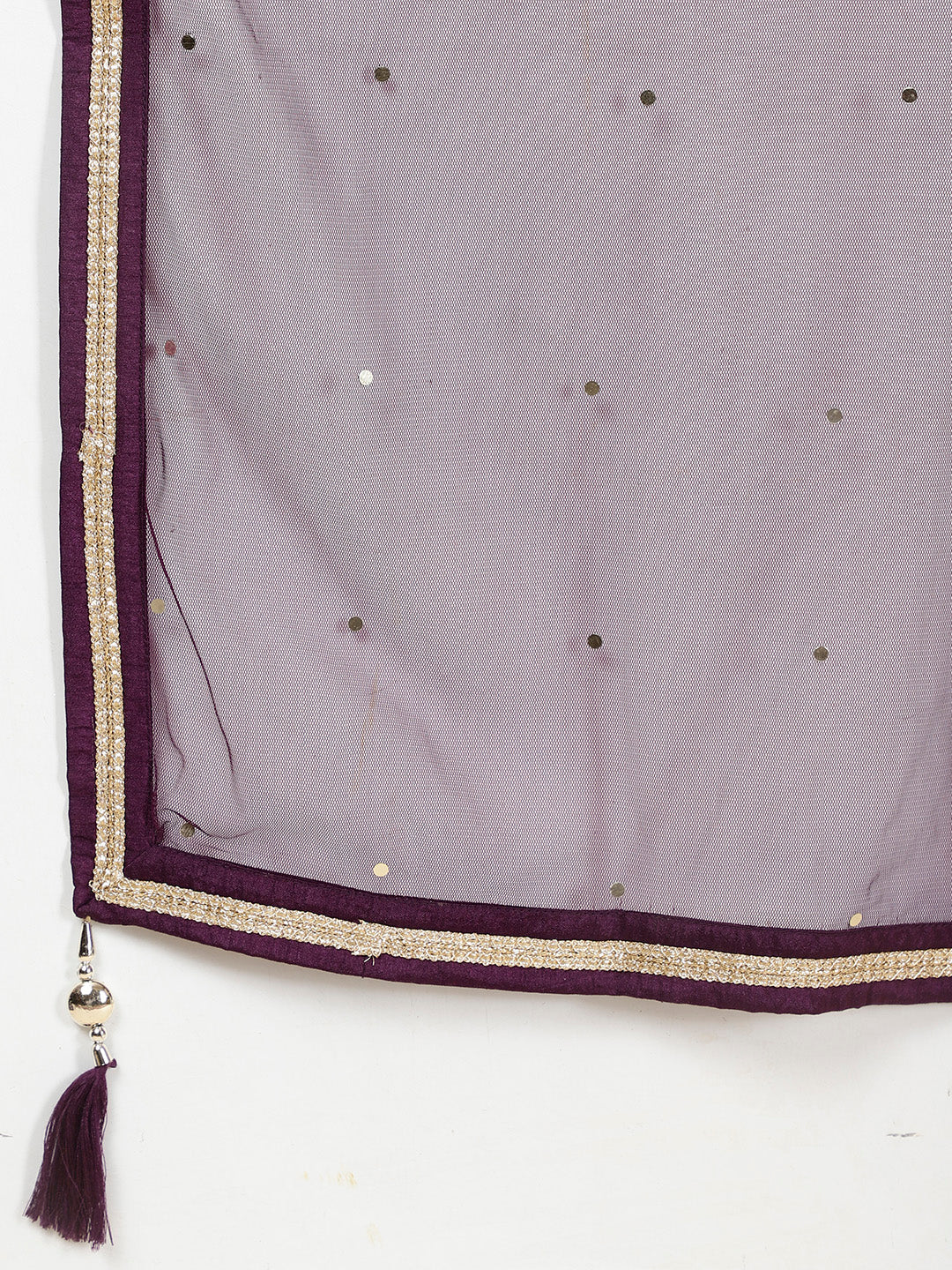Zari Booti Embroidered Georgette Kurta With Churidar &amp; Dupatta