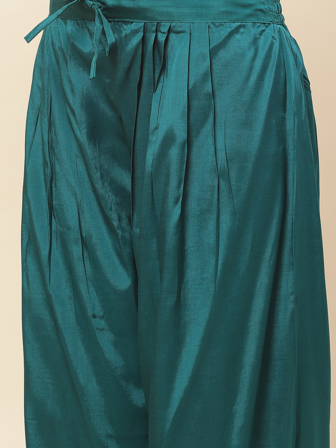 Floral Printed Chiffon Kurta With Pants &amp; Dupatta
