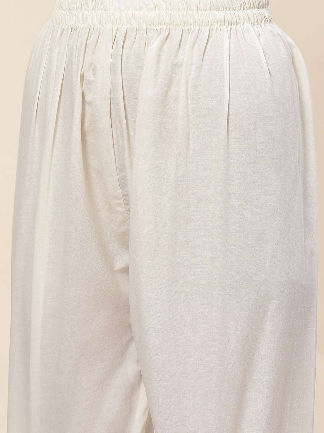 Printed Cotton Kurta With Pants
