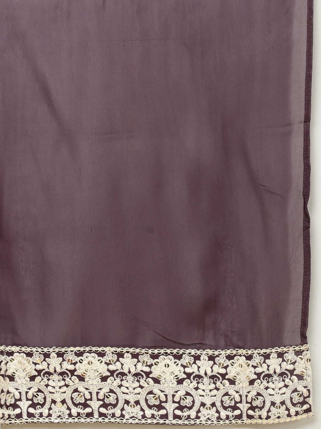 Resham Embroidery Georgette Kurta With Sharara &amp; Dupatta