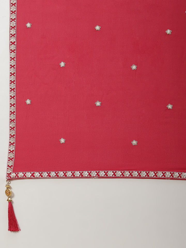 Georgette Embroidered Dupatta