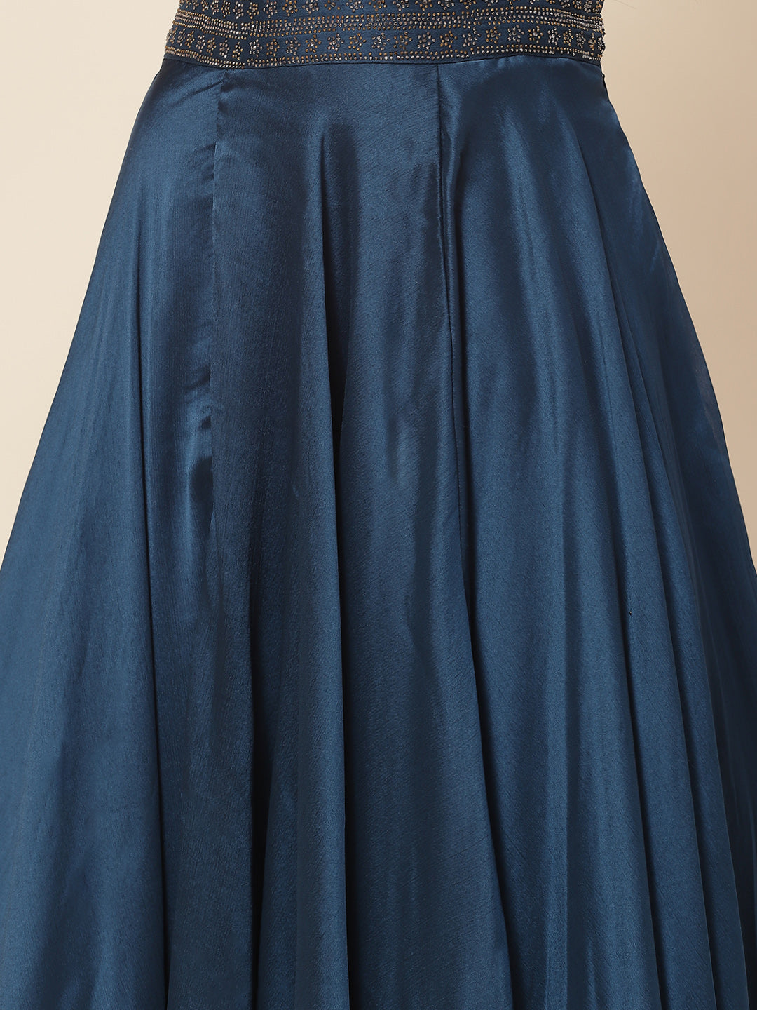 Swarovski Jaal Georgette Choli With Lehenga &amp; Cape Dupatta