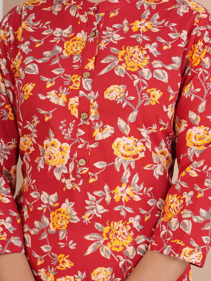 Floral Printed Kurti