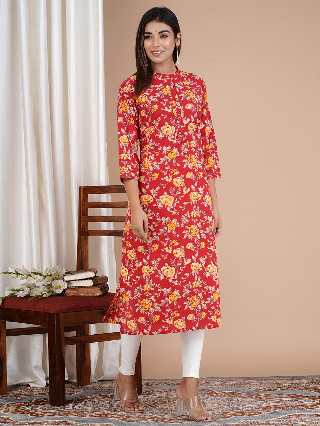 Floral Printed Kurti