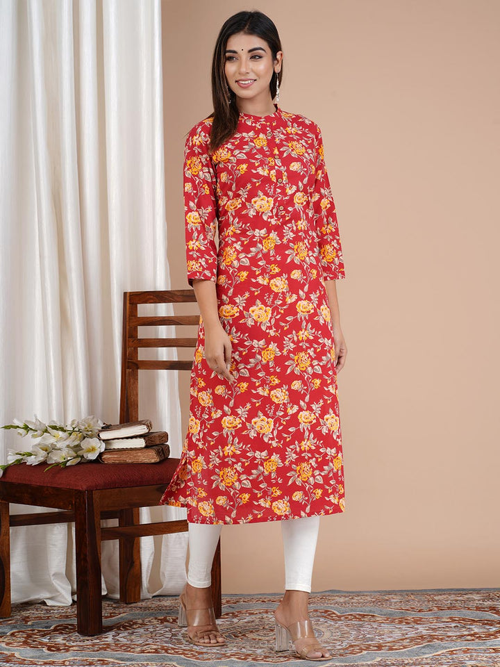 Floral Printed Kurti