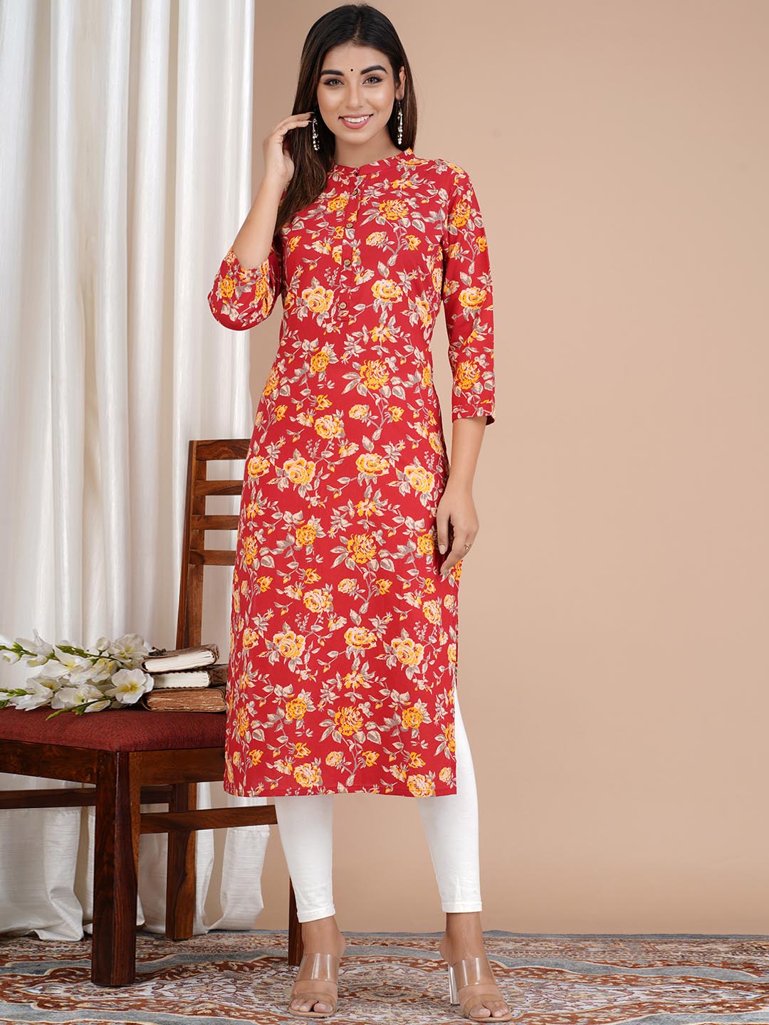 Floral Printed Kurti