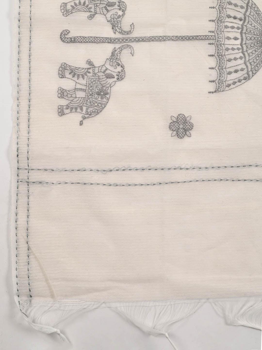 Printed Cotton Unstitched Suit Piece With Dupatta