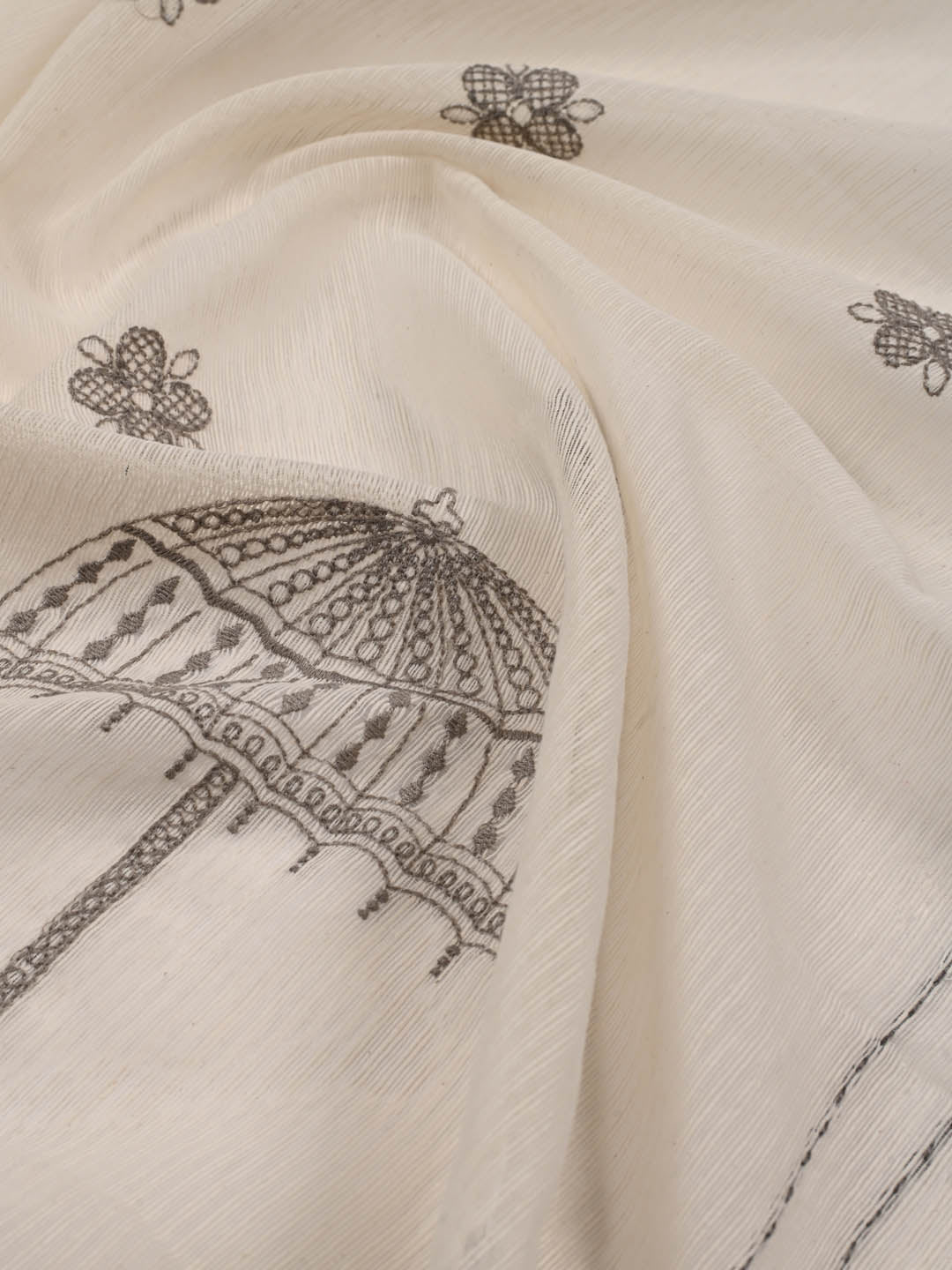 Printed Cotton Unstitched Suit Piece With Dupatta
