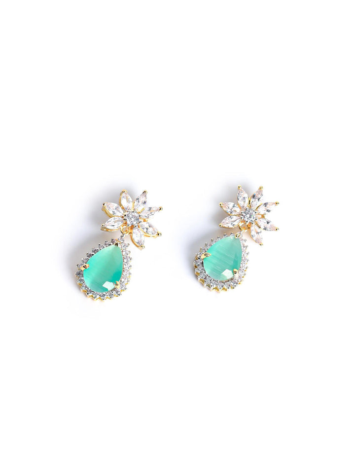 Golden AD Drop &amp; Dangler Earrings