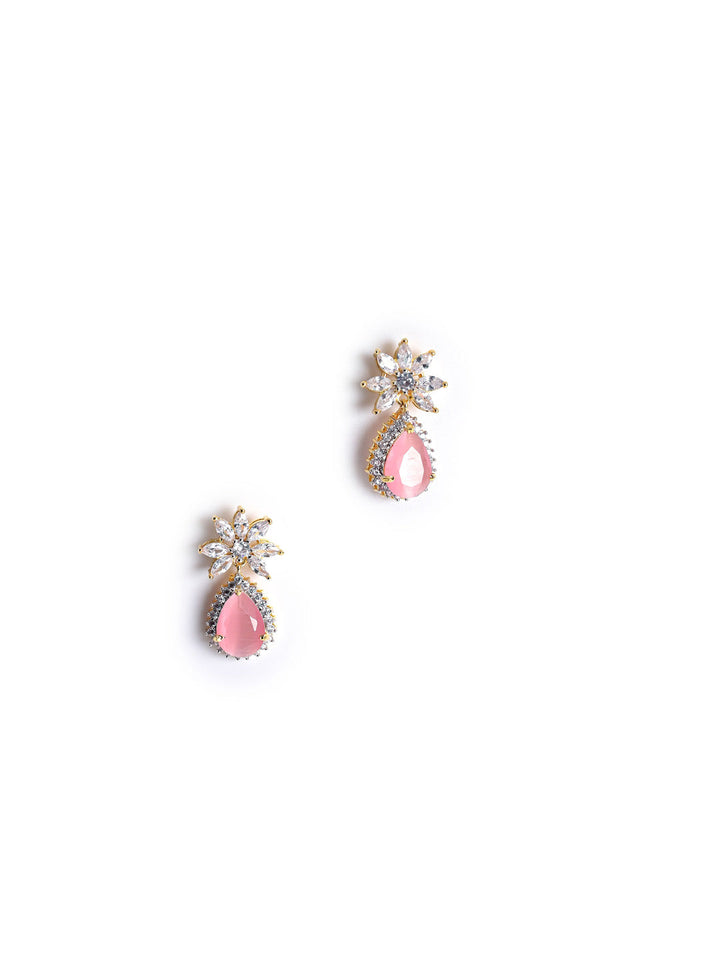 Golden AD Drop &amp; Dangler Earrings