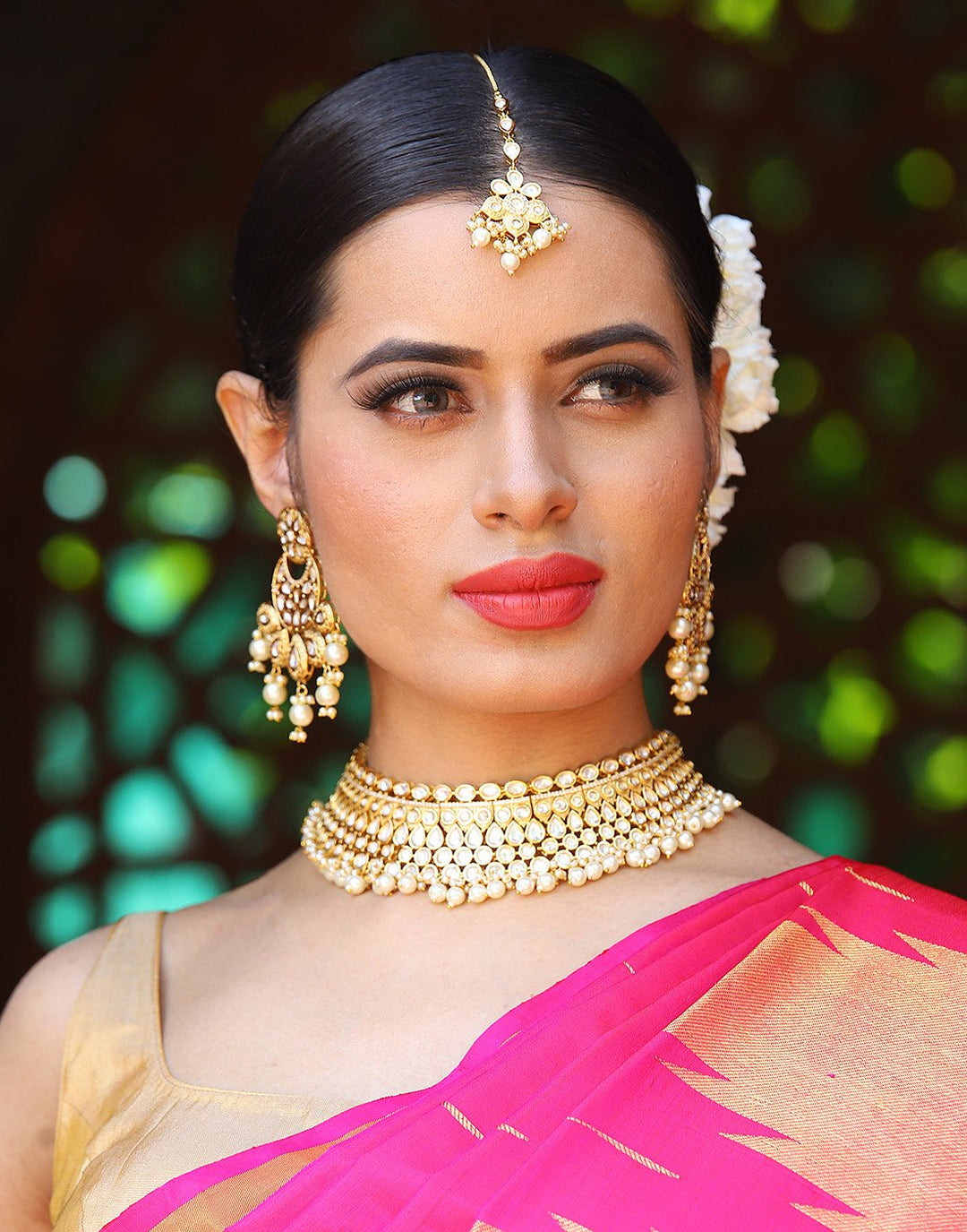 MBZ Meena Bazaar-Beautiful Choker Set