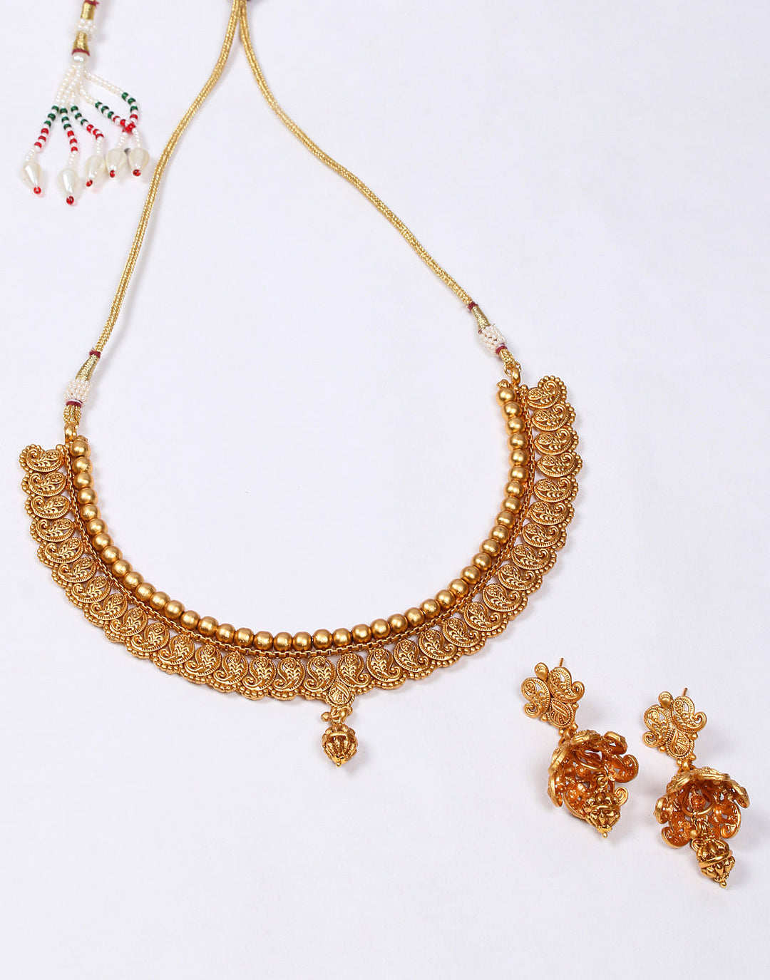 Traditional Gold Plated Jewellery Set