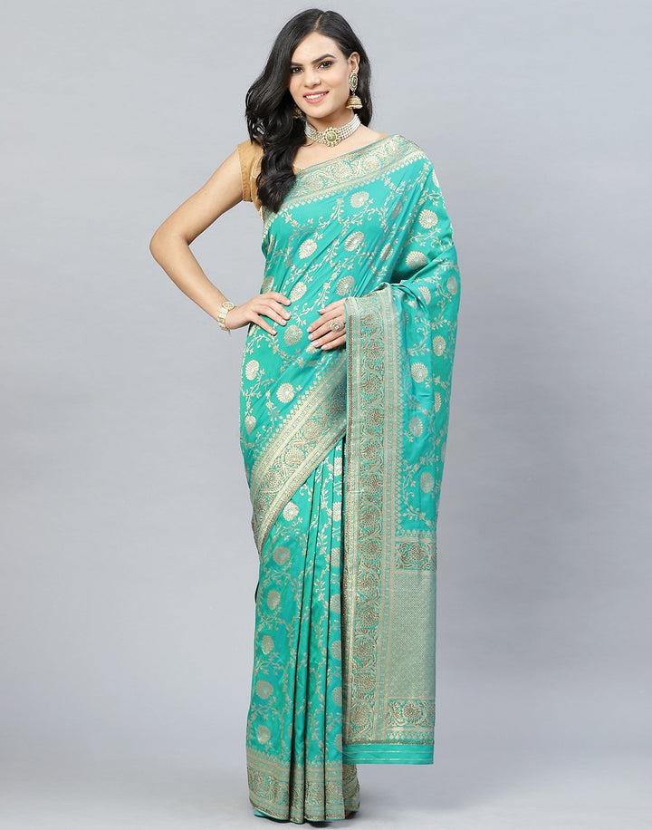 Banarasi Woven Embroidery Saree