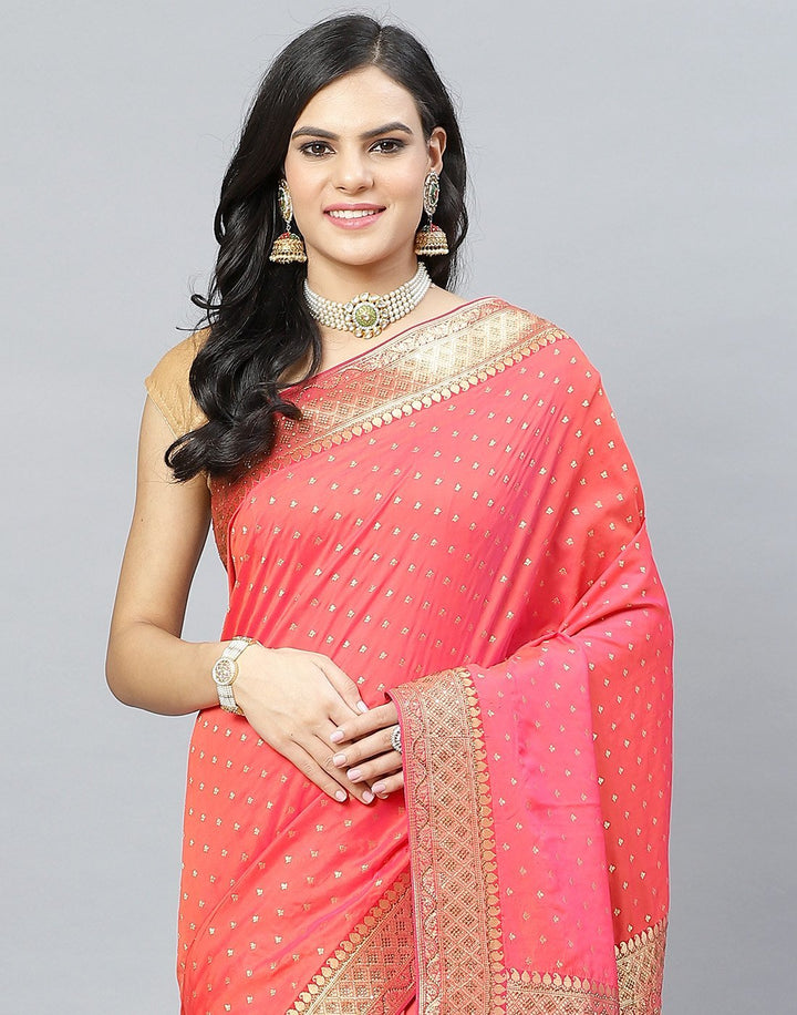 Banarasi Woven Embroidery saree