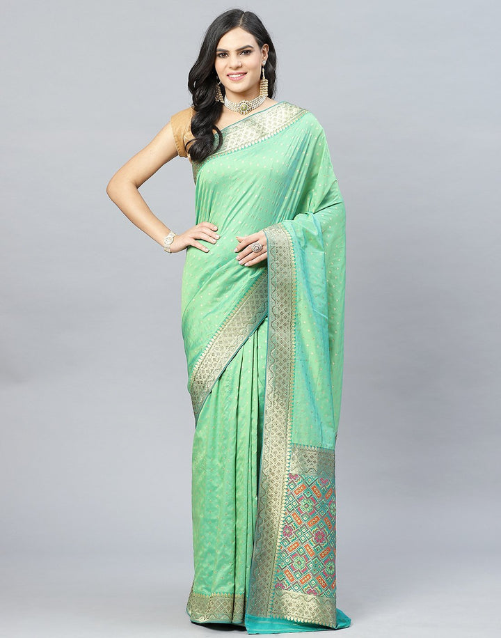 Banarasi Woven Embroidery saree