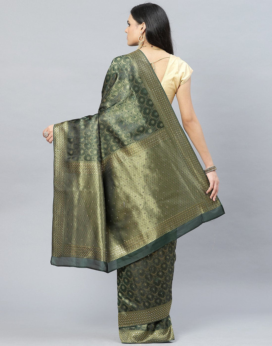 Banarasi Woven Embroidery Saree