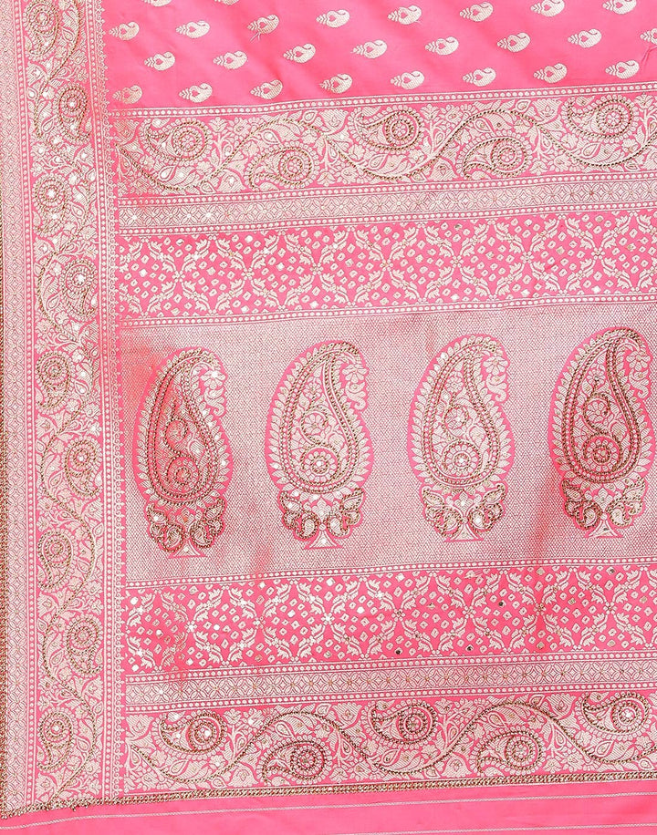 Banarasi Woven Embroidery Saree