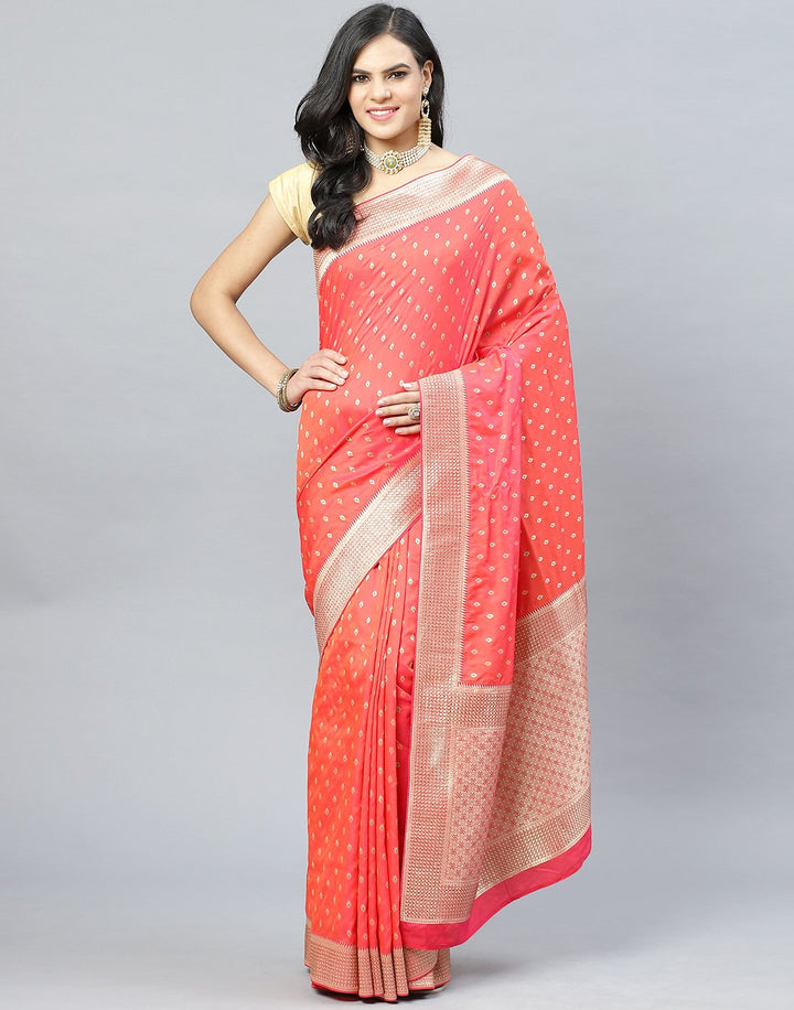 Banarasi Woven Embroidery Saree