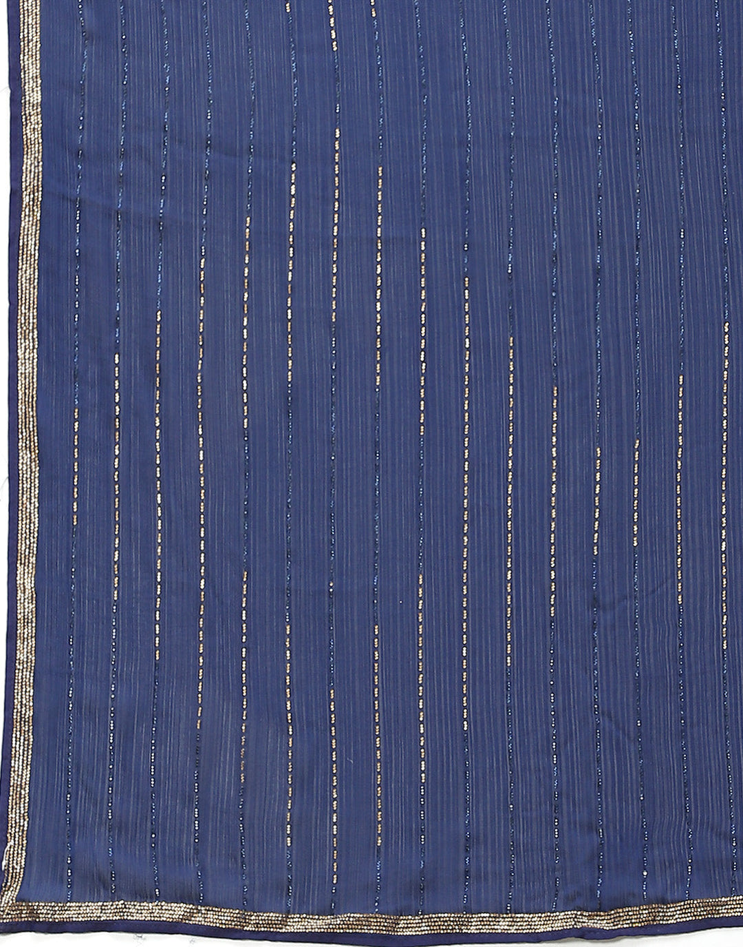 Stone Embroidered Chiffon Saree