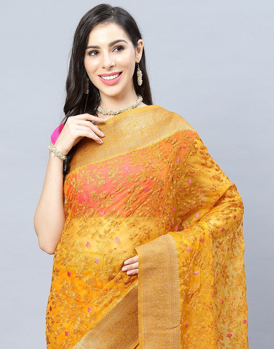 Art Handloom Woven Saree