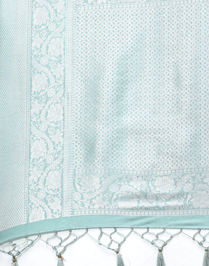 Zari Jaal Art Handloom Woven Saree