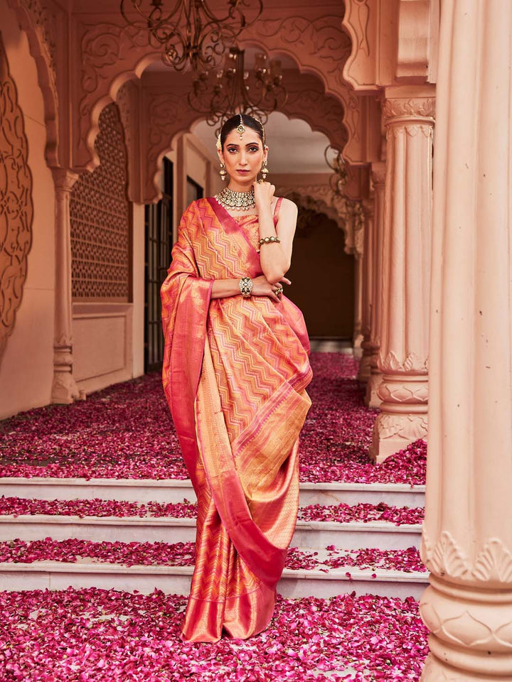 Kanjeevaram Woven Handloom Saree