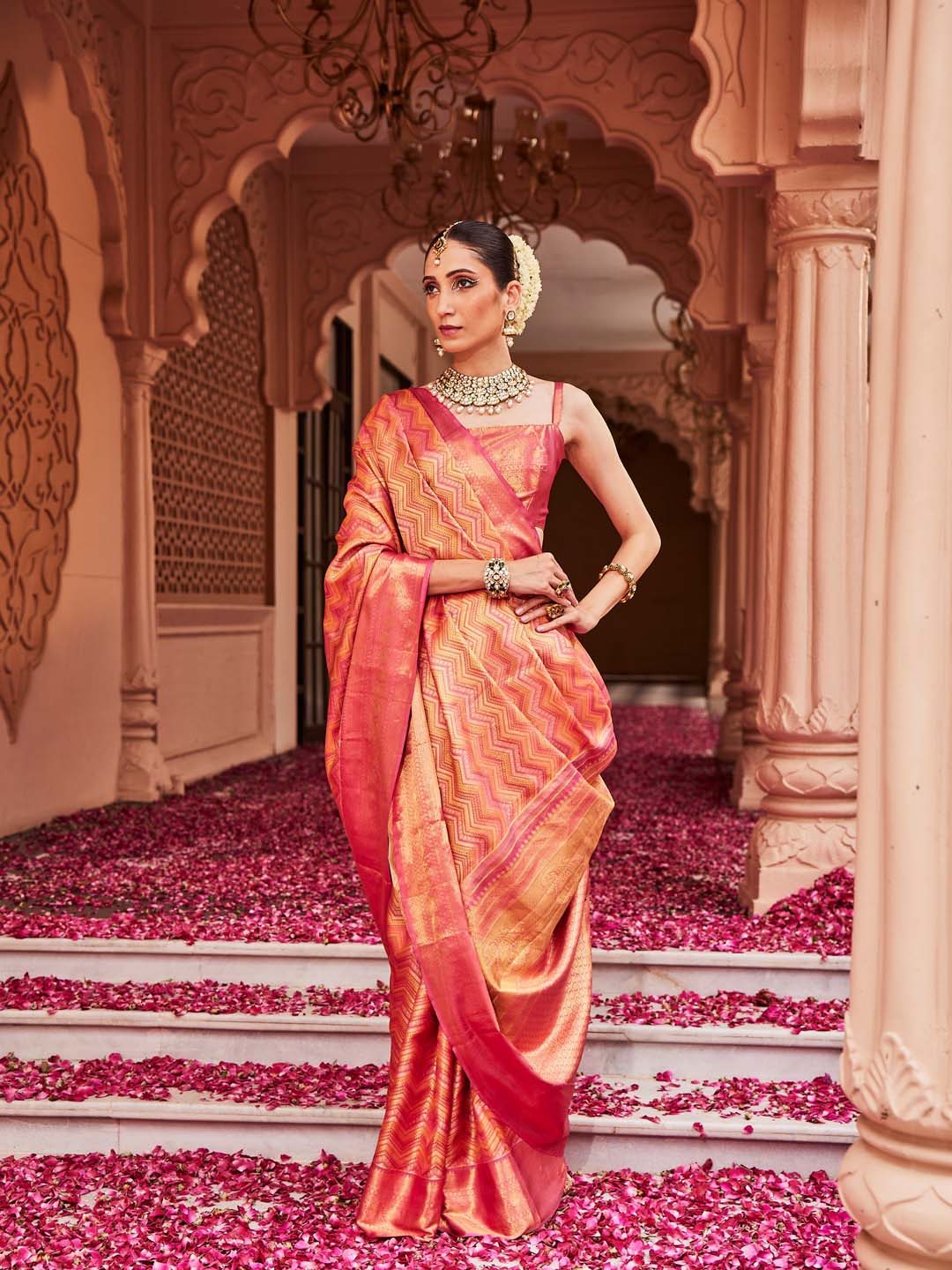 Kanjeevaram Woven Handloom Saree
