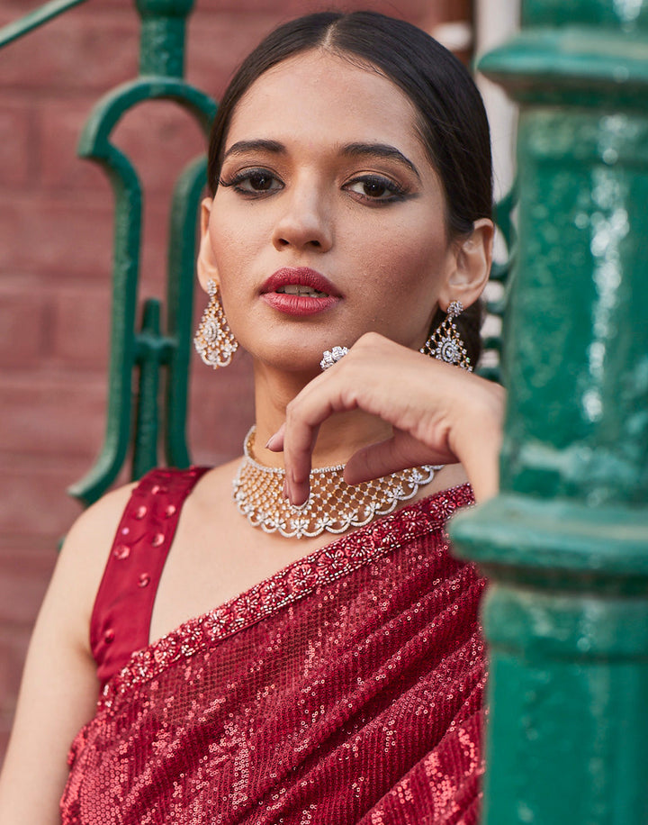 MBZ Meena Bazaar-Elegant Jewellery Set