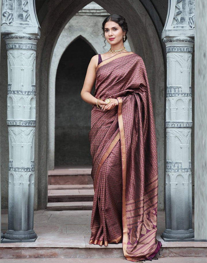 Woven Handloom Soft Silk Saree