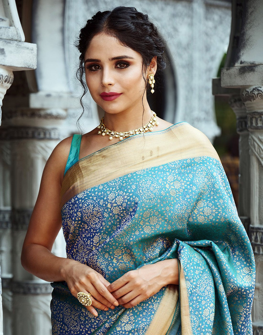 Woven Handloom Soft Silk Saree