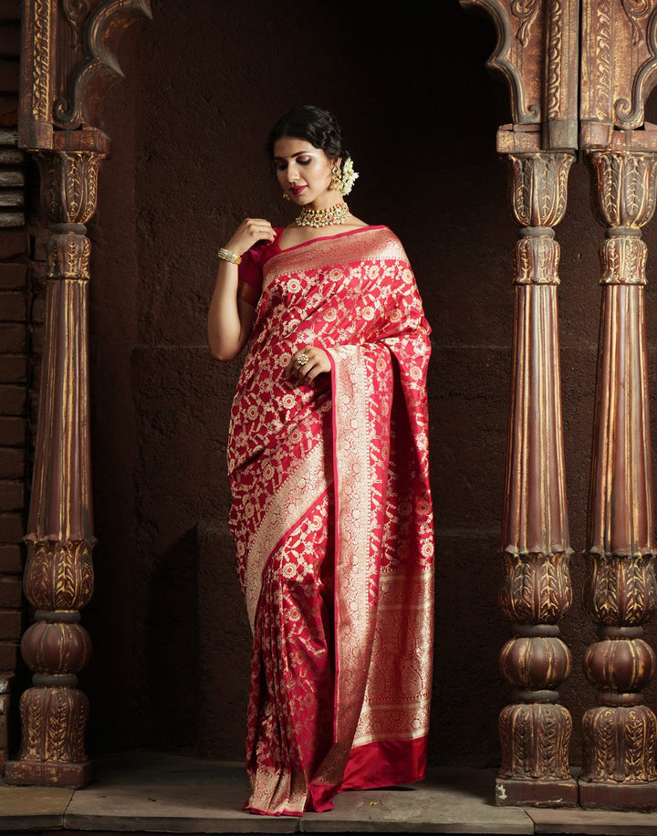 Woven Handloom Banarasi Saree