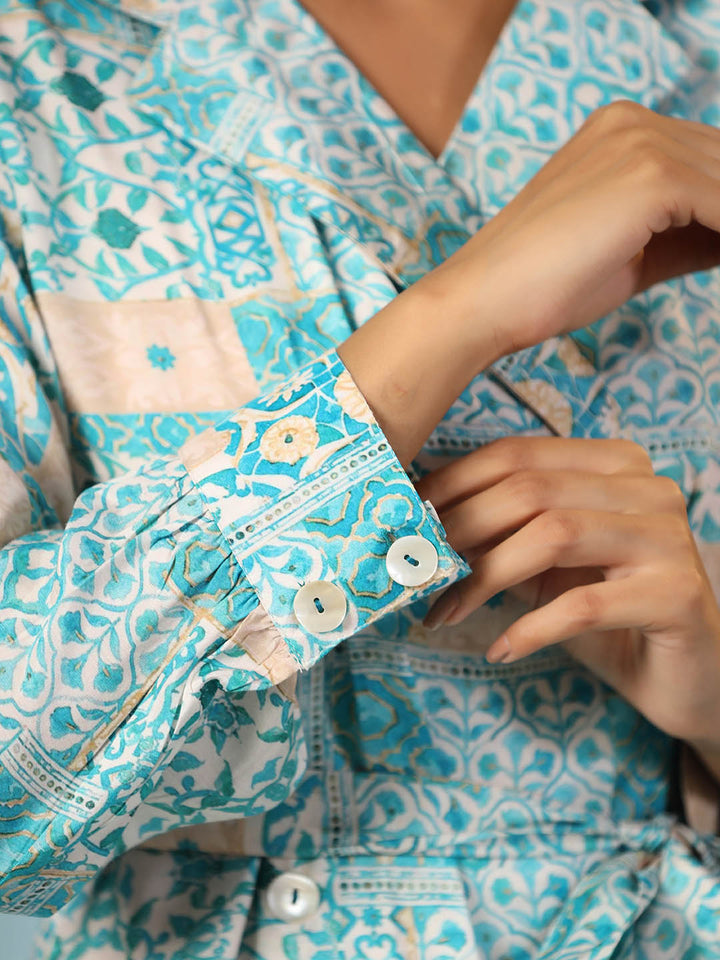 Blazer-Style Ethnic Co-ord Set