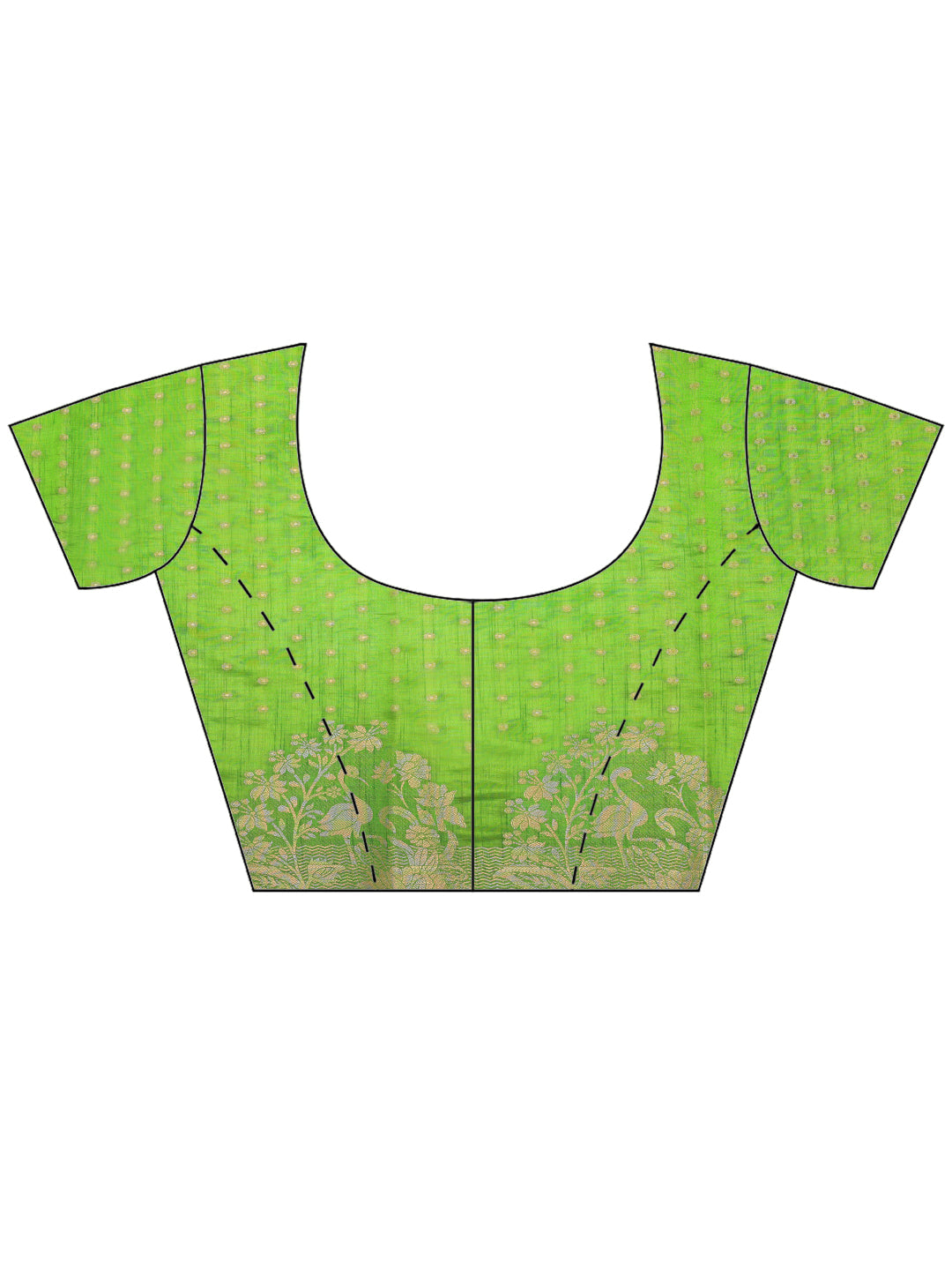 Woven Booti Art Silk Saree