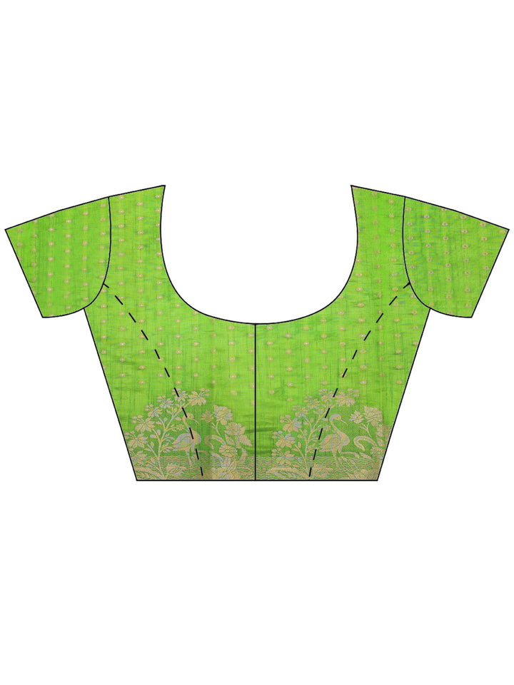 Woven Booti Art Silk Saree
