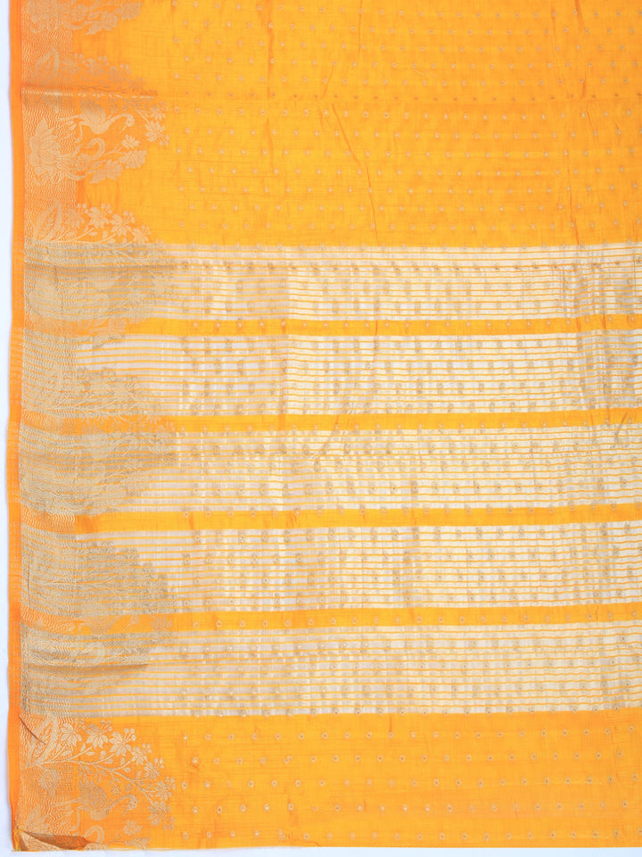 Woven Booti Art Silk Saree