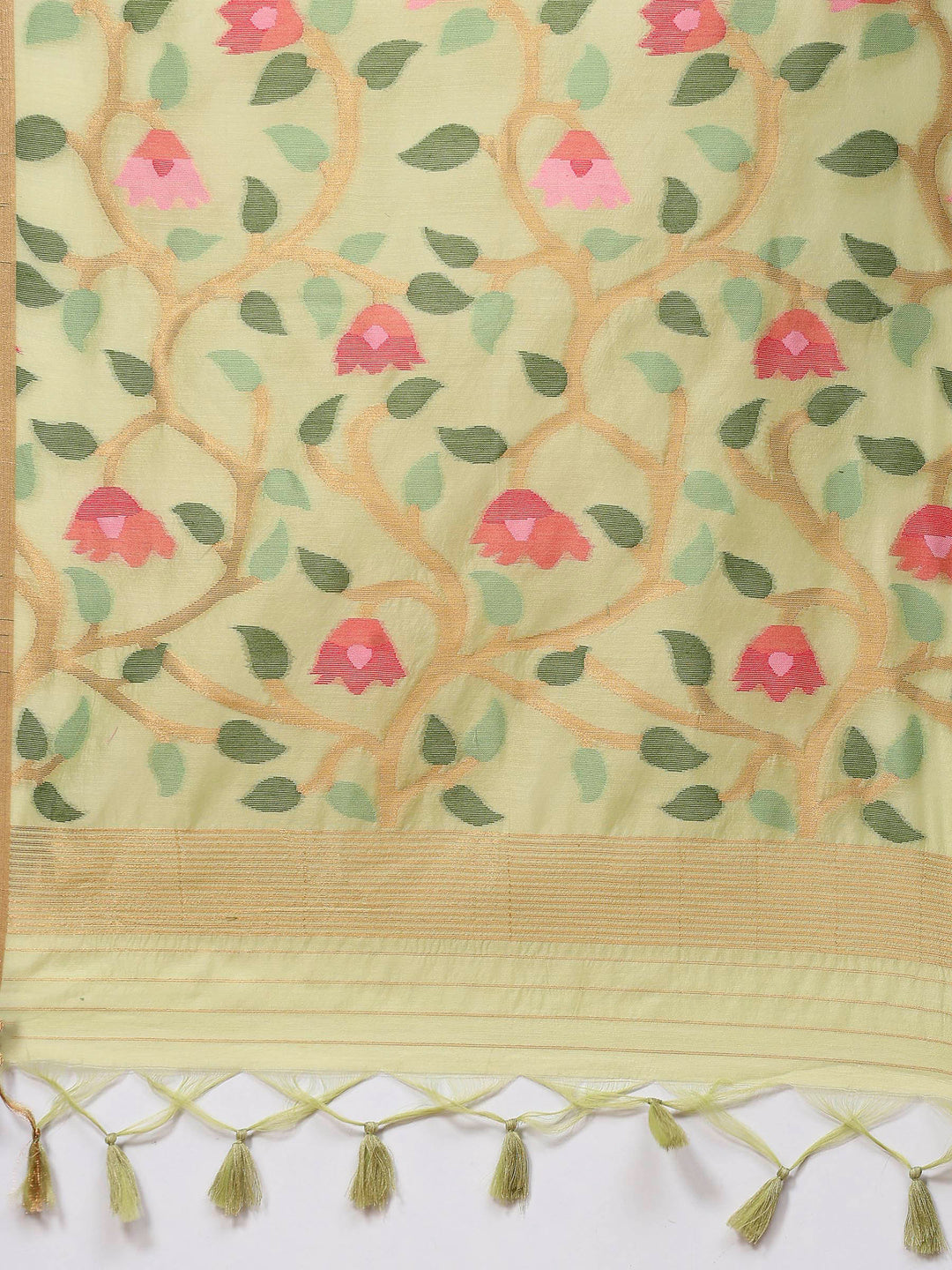 Woven Design Tussar Silk Saree