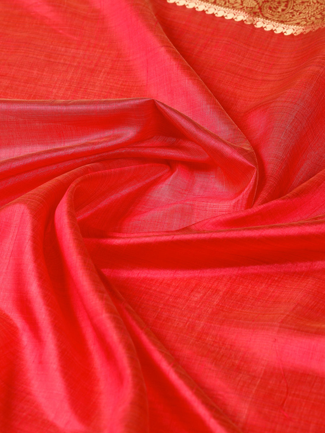 Hot Pink Woven Design Art Silk Saree