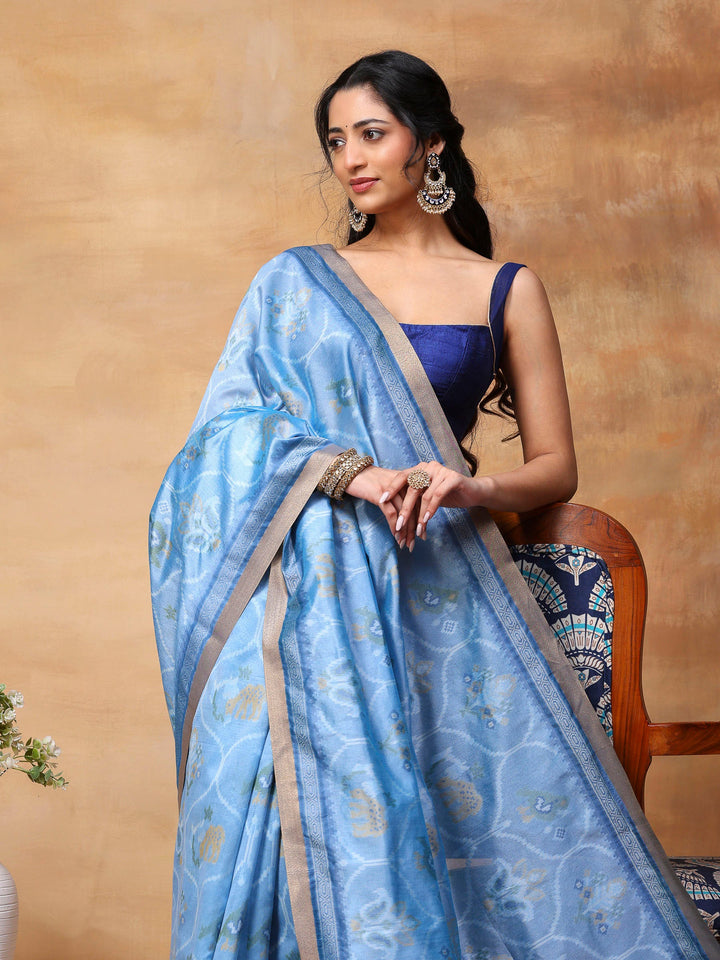 Woven Design Tussar Silk Saree