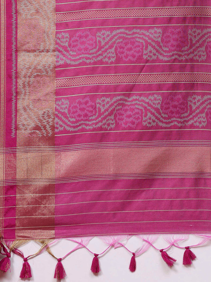 Woven Design Tussar Silk Saree